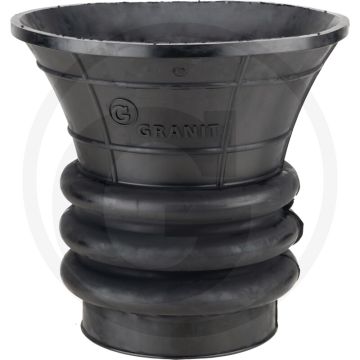 Aandoktrechter Premium 6" 158/150 SBR 80A UV-bestendig