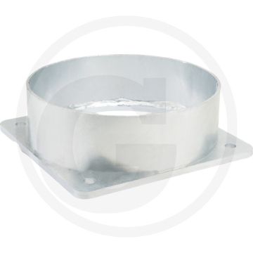 Flenssteun 8" 65mm steunhoogte, 3mm wanddikte, Ø 220mm