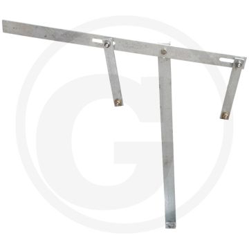 Hendelgarnituur verzinkt, dubbelwerkend (voor vullen en leeghalen 8/6/8"(DN200/DN150))