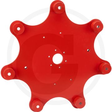 VOLMER Rotor, 7 messen, 24-voudig, Aantal:1.