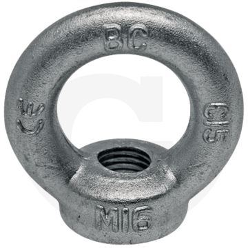 Ringmoer M16 (verzinkt, voor het bevestigen van de tankdeksel)