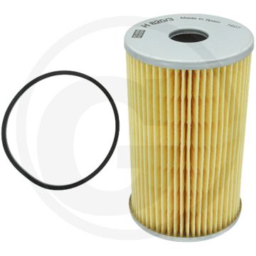 MANN FILTER Motoroliefilter H820/3X 72x117mm Met afdichting