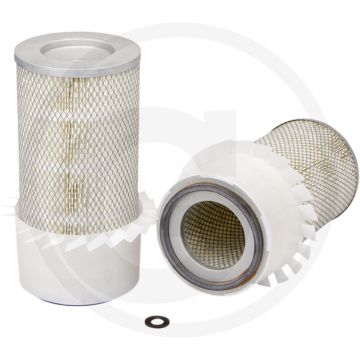 Fleetguard Luchtfilter - Diverse motoren, H:315,6mm, Fleetguard nr.: AF409K