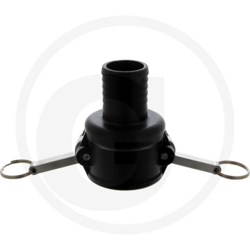 Camlock M-deel type C 1 1/2 x tule Ø: 32 (met slangtule)