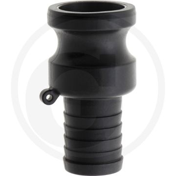 Camlock V-Teil Typ E 1 1/4" x Ø 30mm (mit Schlauchtülle)
