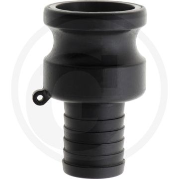 Camlock V-Teil Typ E 1 1/2" x Ø 32mm (mit Schlauchtülle)
