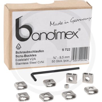 Bandimex Schroeflus S722, roestvrij staal, VPE50 (S 722)