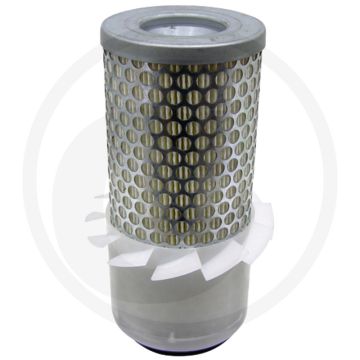 Luchtfilter - Passend voor Kubota, H:185mm, Ø:80mm