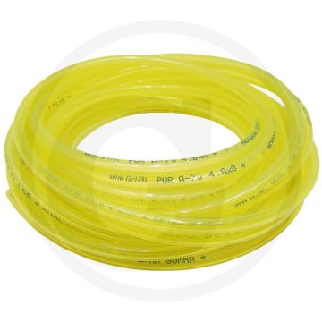 Brandstofslang 3,2mm Binnen-Ø, 5,3mm Buiten-Ø, 7,6m Lengte, Kunststof
