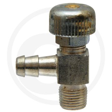 Brandstofkraan (90° hoek, metalen uitvoering)