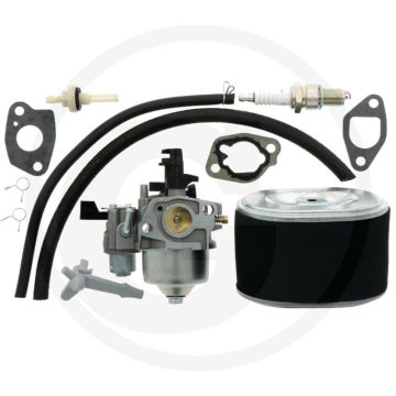 Carburateur service kit GX 160 met luchtfilter en brandstoffilter