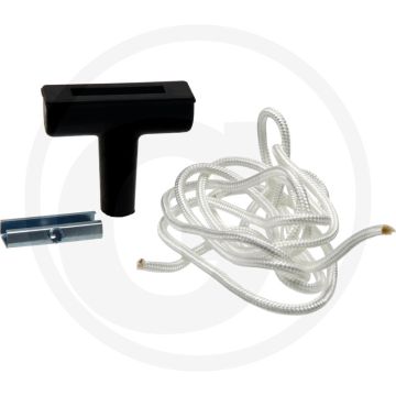Startergreep kit (Koordlengte: 1,3 meter, koord-Ø: 4,5 mm, voor grasmaaiers)