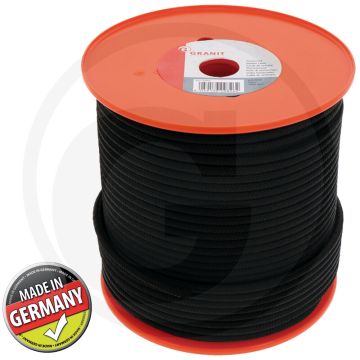Starterkoord 6,0 mm x 100 m Compl. zwart • Langlebig & benzinresistent