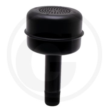 Uitlaatdemper 1" buitendraad - Type: 220400, 221400, 252400, 254400, 256700, 280700, 283700, 28C700