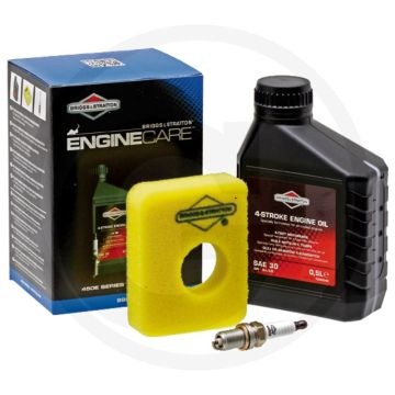 Briggs & Stratton Onderhoudsset (Voor 450E, 500E serie (rechthoekig luchtfilter van schuim))