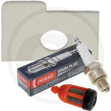 Onderhoudskit voor Stihl MS170/MS180 (niet 2-Mix) - Luchtfilter, bougie, brandstoffilter