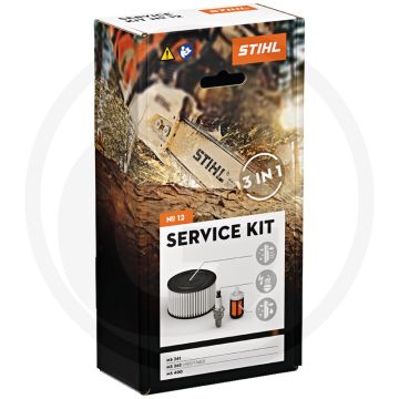 Stihl servicekit 12 + luchtfilter, bougie, brandstoffilter