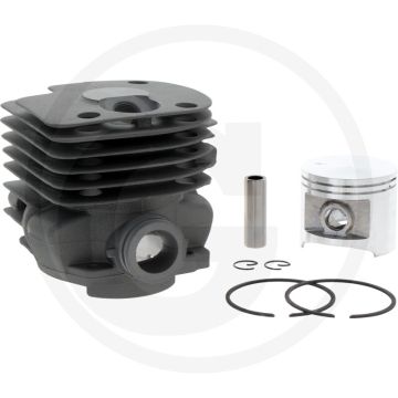 Zuiger en cilinderset Husqvarna 371, 372, 375 - Ø50mm