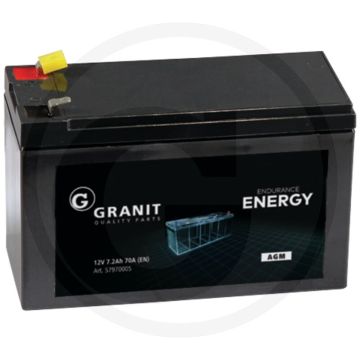 ENDURANCE ENERGY Accu 7,2V / 12Ah - Gesloten en onderhoudsvrij