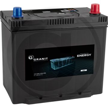 ENDURANCE ENERGY Accu 12 volt / 45 Ah (gevuld, geladen en onderhoudsvrij, Ca/Ca-techniek)