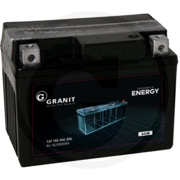 Accu 12 V / 3 Ah - Koudstart (EN): 50