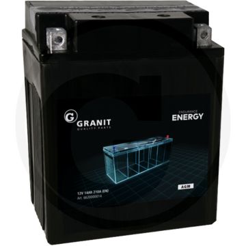 Accu 12 V / 14 Ah - Koudstart 210 EN