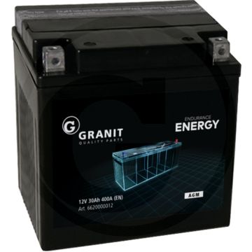 ENDURANCE ENERGY Accu 12V / 30Ah - Koudstart 400 EN