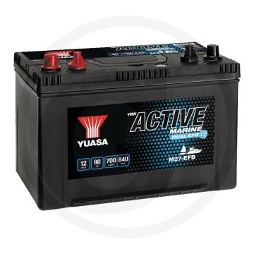 Yuasa Accu 12V 90Ah Dual EFB Technologie