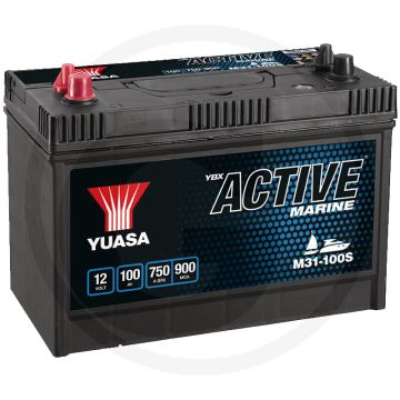 Yuasa Accu 100Ah 750EN 12V Ca/Ca - Speciaal voor boten