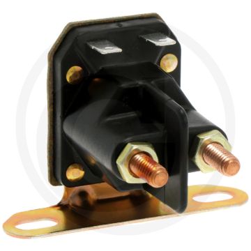 Magneetschakelaar 12V, 2x 1/4” - 20UNF, bougiekabel aansluiting met vlakstekker