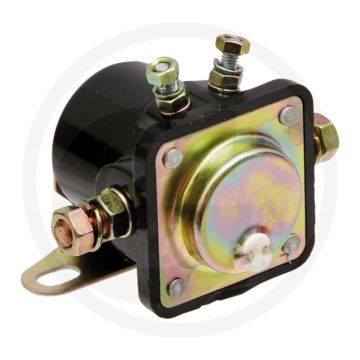 Magneetschakelaar (12V, plus en minus gescheiden, hoofdaansluiting 2x 5/8"-20UNF (4 aansluitingen))
