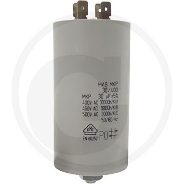 Condensator 30 µF, 40mm Pot-Ø, 92mm Potlengte