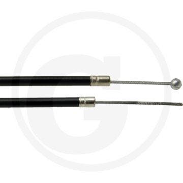 Bowdenkabel 2540mm 1,5mm Ø Bedieningskabel Universeel met Kogel