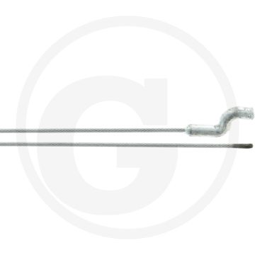 Staalkabel 1,4mm x 2500mm met S-haak