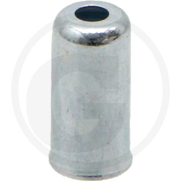 Eindhuls 6,3mm Binnen-Ø, 11mm Lengte - 20 stuks