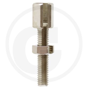 Stelschroef M5x34mm Geschlitzt