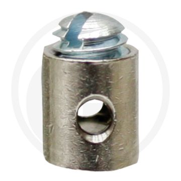Schroefnippel 5mm x 6mm - 20 stuks