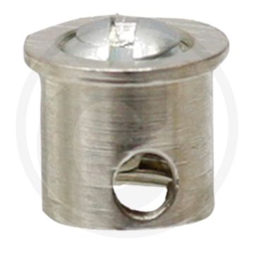 Schroefnippel met schroef, Ø 5,5 mm, Lengte 5,5 mm - 20 stuks