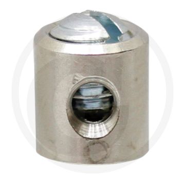 Schroefnippel met schroef, Ø 5,5 mm, Lengte 6 mm, 20 stuks