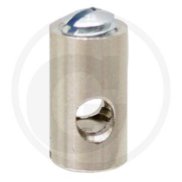 Schroefnippel met schroef, Ø 5,5mm, Lengte 10mm - 20 stuks