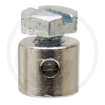 Schroefnippel 6mm Ø, 5mm lengte (20 stuks)