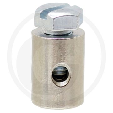 Schroefnippel 7mm 9,5mm 20 stuks