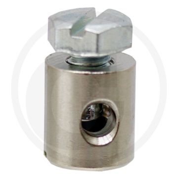 Schroefnippel 8mm Schacht-Ø, 9mm Lengte - 20 stuks