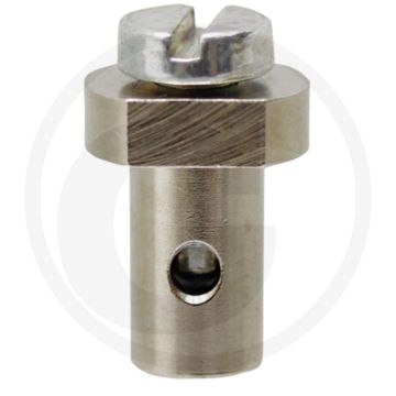 Schroefnippel 6mm Ø, 13mm L, 20 stuks