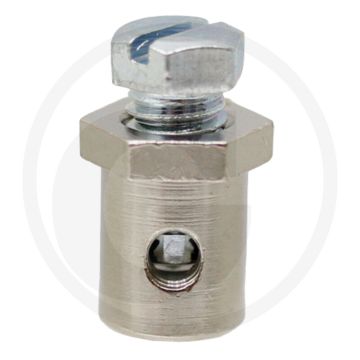 Schroefnippel 7mm 10mm 20st. met 6-kant bout
