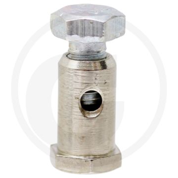 Schroefnippel 7mm 13,5mm 20 stuks