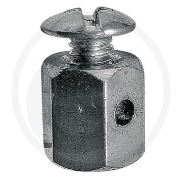 Schroefnippel 10mm Ø, 8,7mm L, 2,1mm B, 10 stuks, Afb. nr. 3
