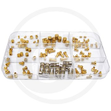 Soldeernippel assortiment 120-delig