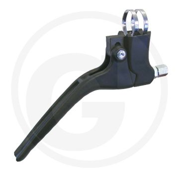 Bedieningshendel LAP, Ø 22mm, Slag 17,5mm, Zwart