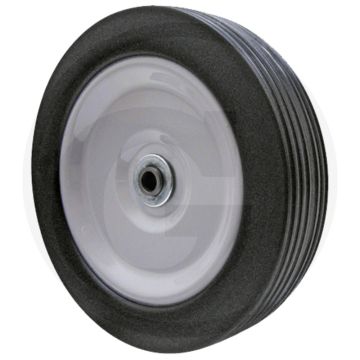 Wiel Met stalen velg, Ø 200mm, As-Ø 12mm, Naaflengte 37mm. Passend voor AS, Gutbrod, Sabo etc.